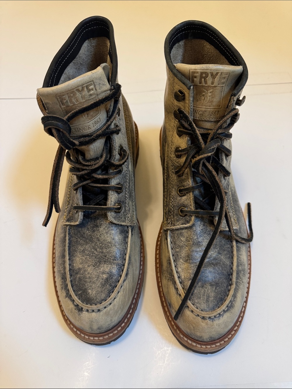 Frye Men Distressed Boots
